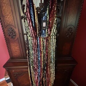 Sequin jumpsuit purchased from fashion nova